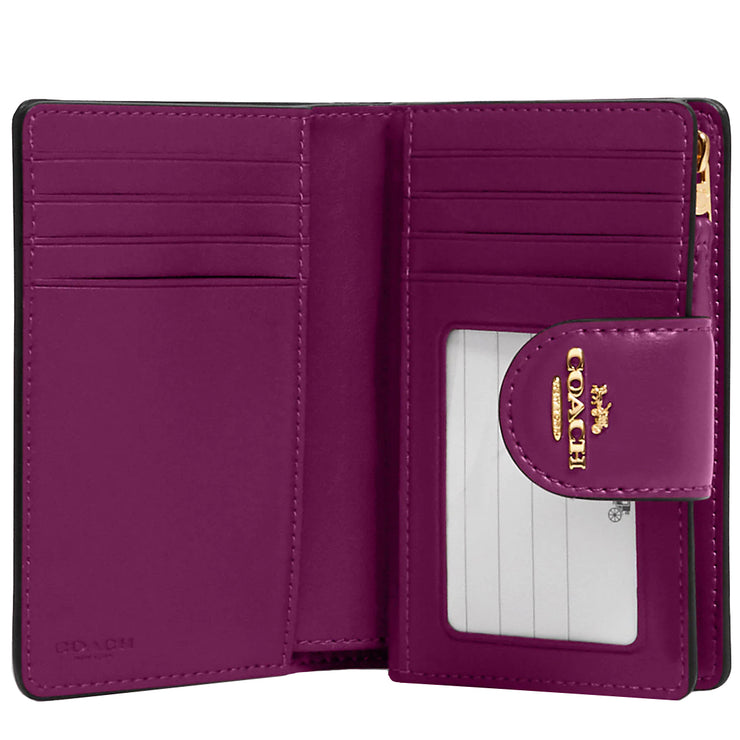 Magenta coach wallet Clearance