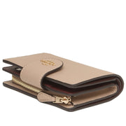 Buy Coach Medium Corner Zip Wallet in Taupe 6390 Online in Singapore | PinkOrchard.com