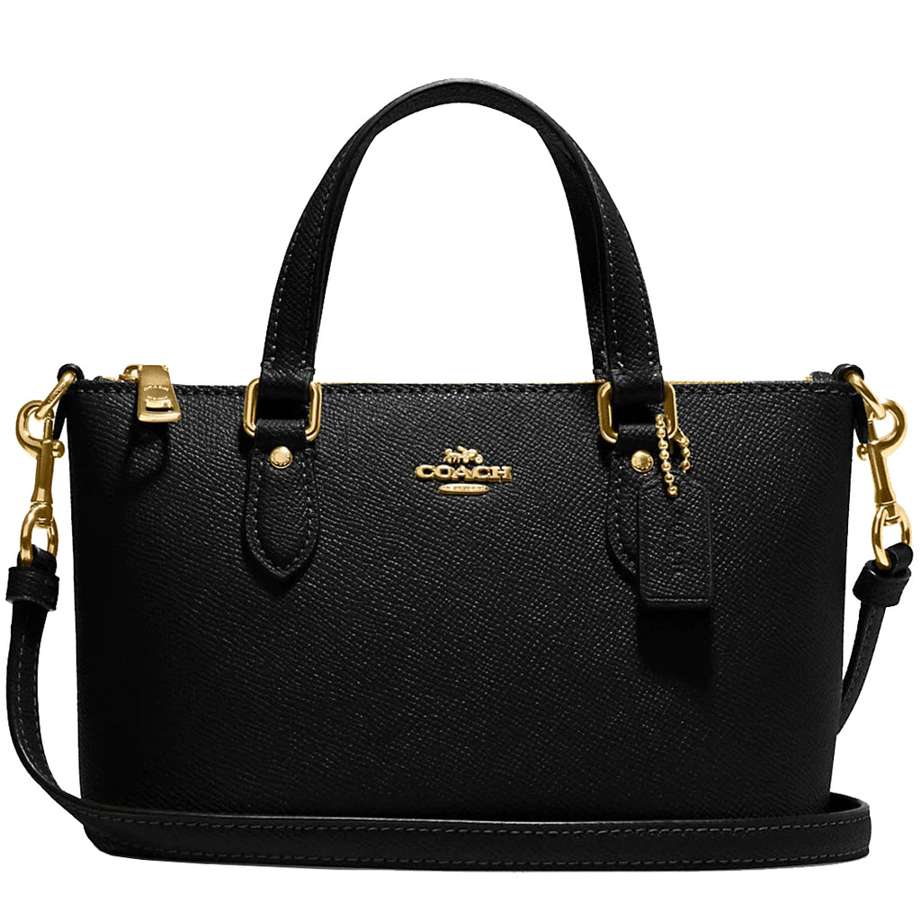 【美品】COACH Coach Mini Gallery Crossbody Bag in Black CH198 – PinkOrchard.com