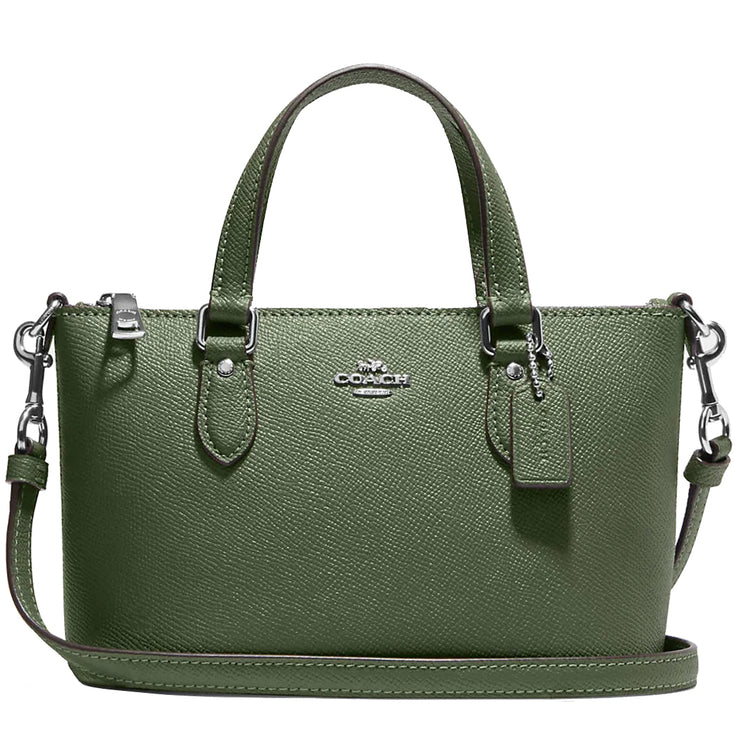 Coach Mini Gallery Crossbody Bag in Dark Sage CH198