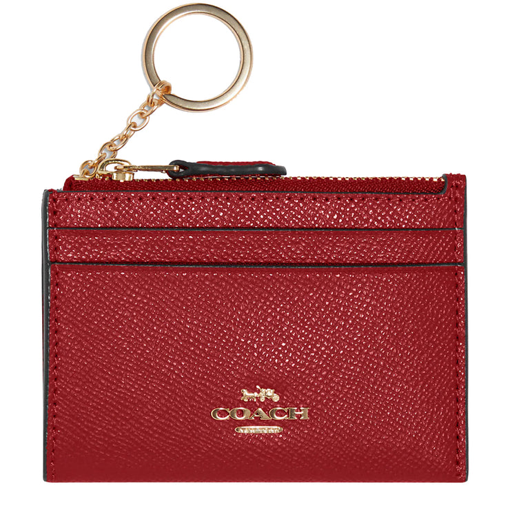 Buy Coach Mini Skinny ID Case in Gold/ 1941 Red 88250 Online in Singapore | PinkOrchard.com