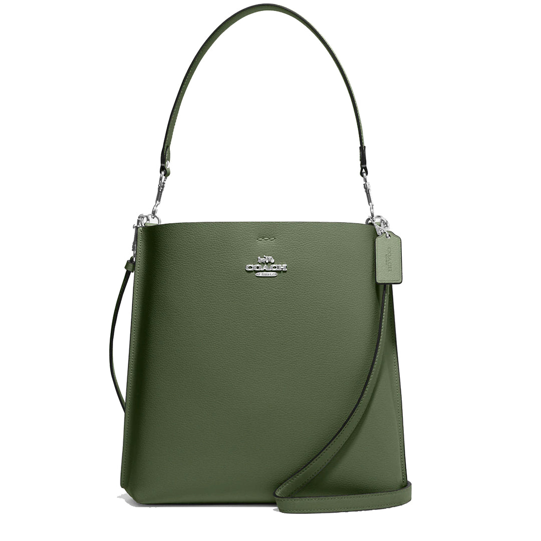 Coach Mollie Bucket Bag in Dark Sage CA214 – PinkOrchard.com Coach Mollie Bucket Bag in Dark Sage CA214 – PinkOrchard.com