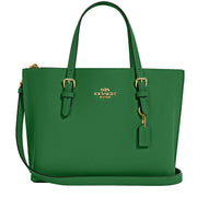 Coach Mollie Tote Bag 25 in Kelly Green C4084