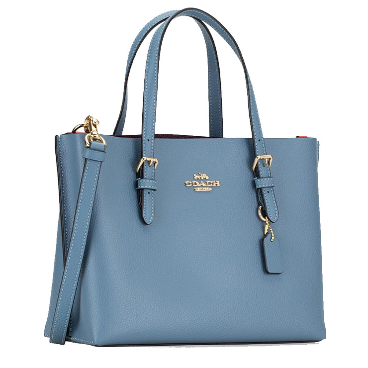 Coach Mollie Tote Bag 25 in Indigo C4084