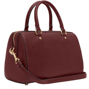 Coach Rowan Satchel Bag in Black Cherry 79946