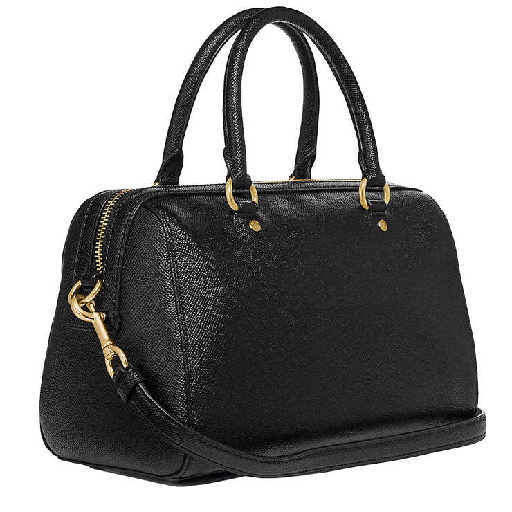 Coach Rowan Satchel Bag in Black F79946