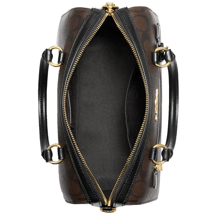 Quinn satchel in signature canvas sale
