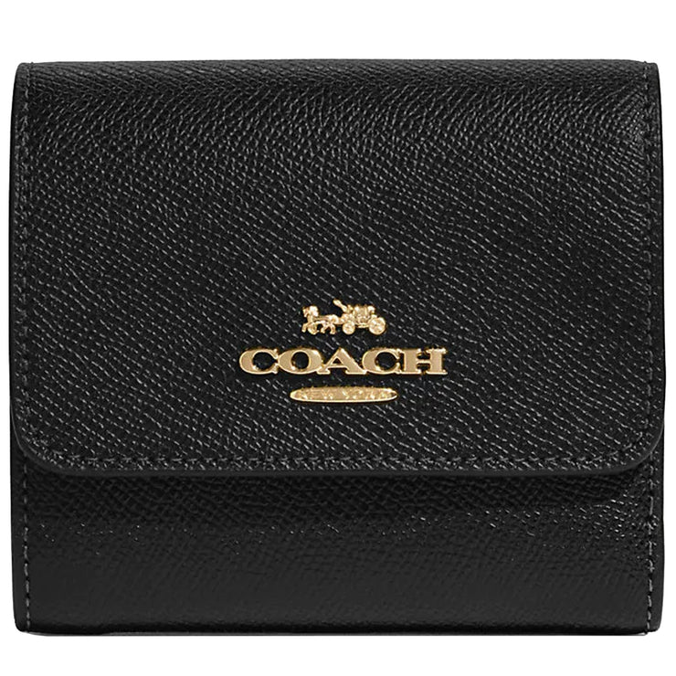 Coach Trifold Wallet in Black CF427