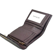 Coach Trifold Wallet in Black CF427