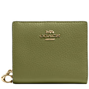 Coach Snap Wallet in Olive Green C2862