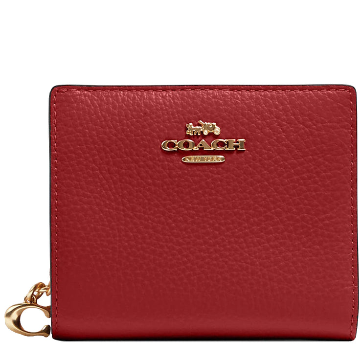 Coach Snap Wallet in 1941 Red C2862