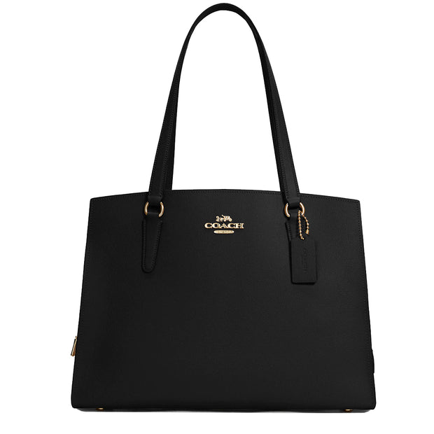 Coach Tatum Carryall 40 Bag in Black/ True Red C4077