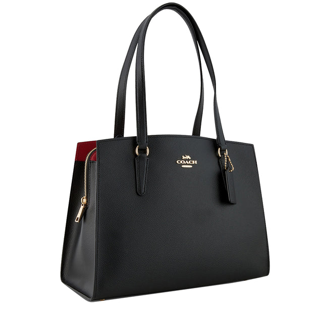Coach Tatum Carryall Bag in Black C4078