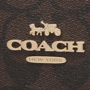 Coach Tatum Carryall Bag in Signature Canvas in Brown/ Black C4075