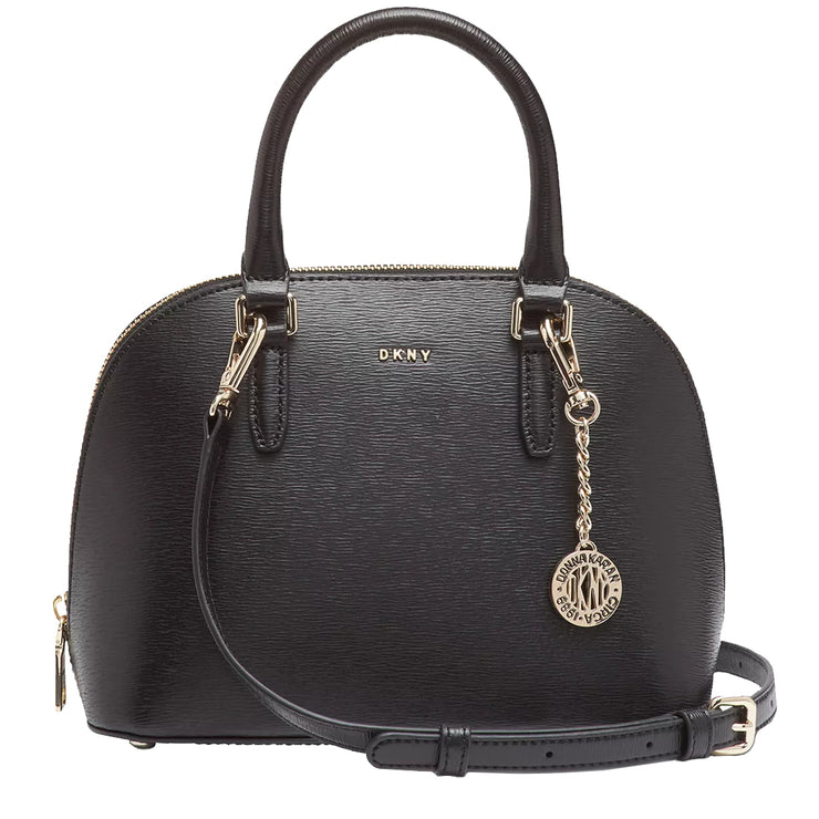 DKNY Bryant Dome Satchel Bag in Black R12DLD39