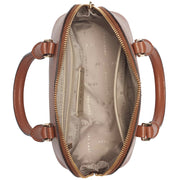DKNY Bryant Dome Satchel Bag in Caramel R12DLD39