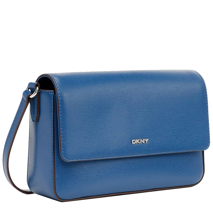 DKNY Bryant Medium Flap Crossbody Bag in Pacific Blue R12EL467