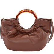 DKNY Eden Vegan Leather Crossbody Bag in Chestnut R22EZS50