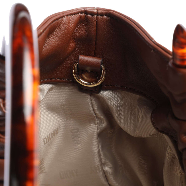 DKNY Eden Vegan Leather Crossbody Bag in Chestnut R22EZS50