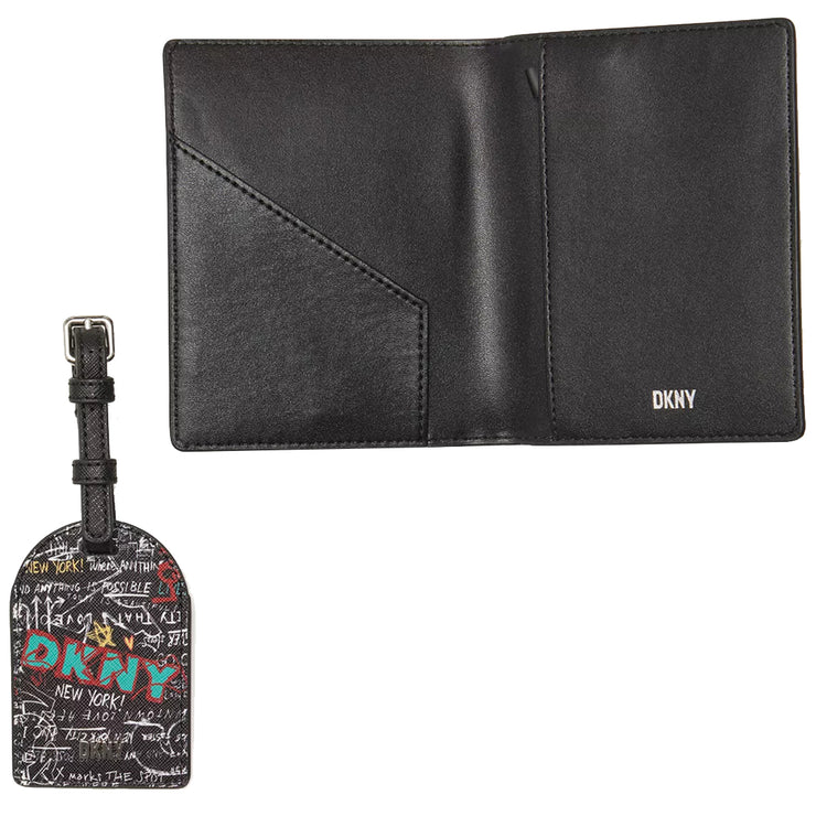 DKNY Phoenix Travel Set 2 Pieces in Black Multi R23MIU93