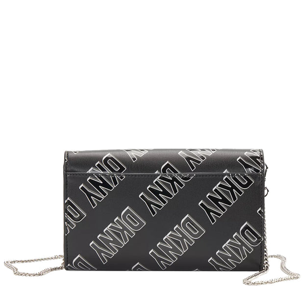 Buy DKNY Phoenix Wallet on a Chain in Black White R235IV04 Online in Singapore | PinkOrchard.com