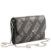 Buy DKNY Phoenix Wallet on a Chain in Black White R235IV04 Online in Singapore | PinkOrchard.com