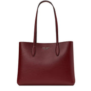 Kate Spade All Day Dot Party Pop Large Tote Bag in Autumnal Red k8798