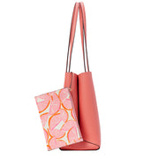 Kate Spade All Day Grapefruit Pop Large Tote Bag 