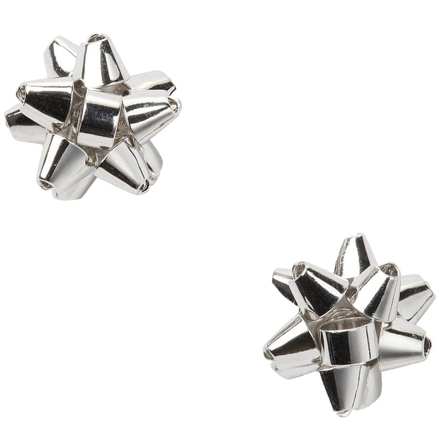 Kate Spade Bourgeois Bow Studs Earrings in Silver o0ru1069