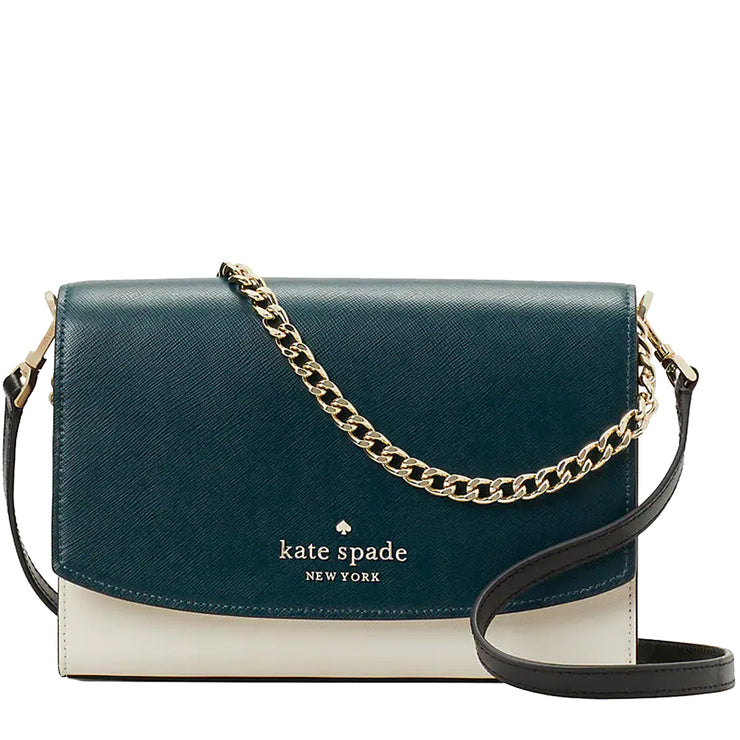 Kate Spade Carson Colorblock Convertible Crossbody Bag in Peacock Sapphire Multi wkr00102