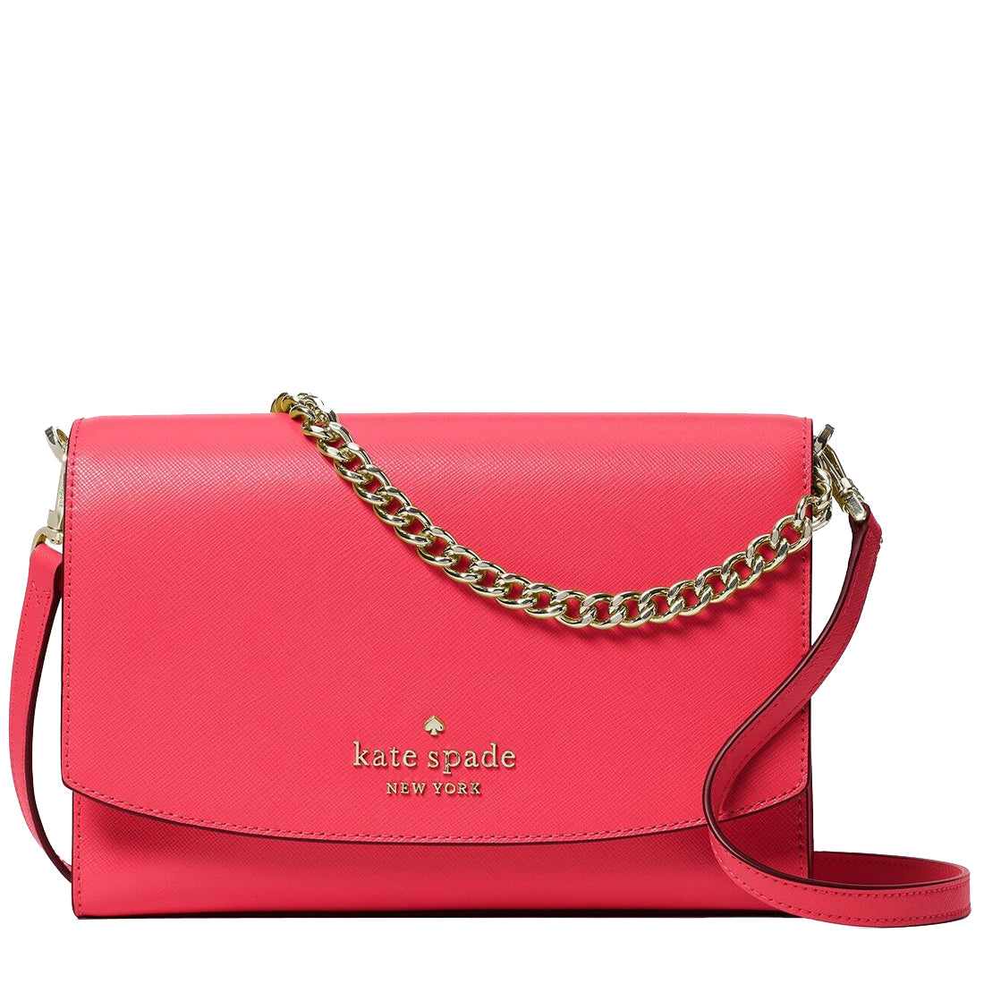Kate Spade Carson Convertible Crossbody Bag in Dark Watermelon Gelato