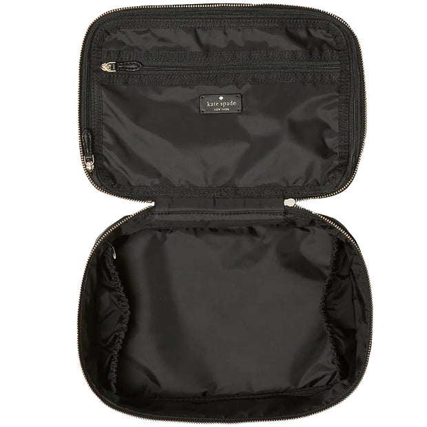 Kate Spade Chelsea Travel Cosmetic Case in Black wlr00617
