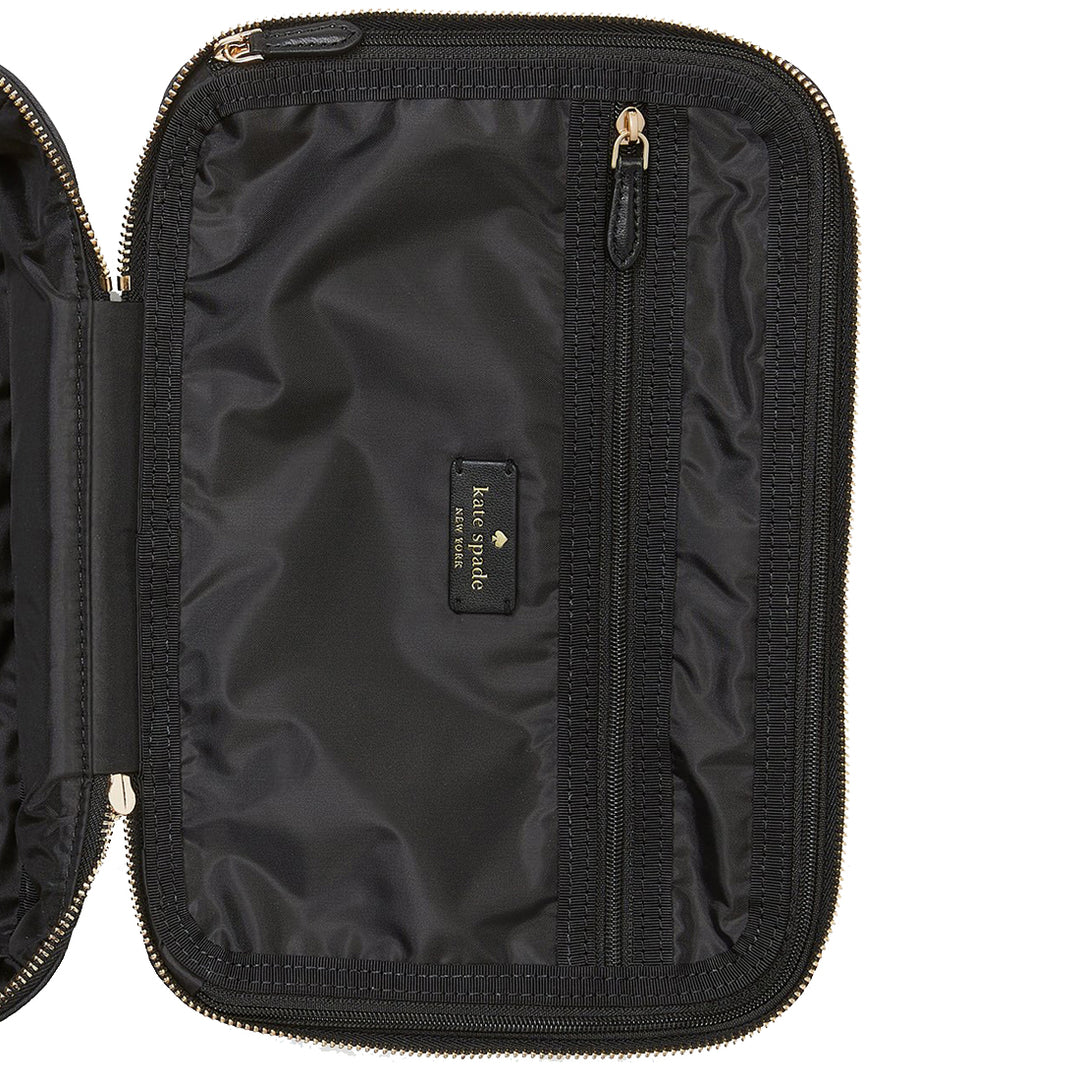 Kate Spade Chelsea Travel Cosmetic Case in Black Multi k8261