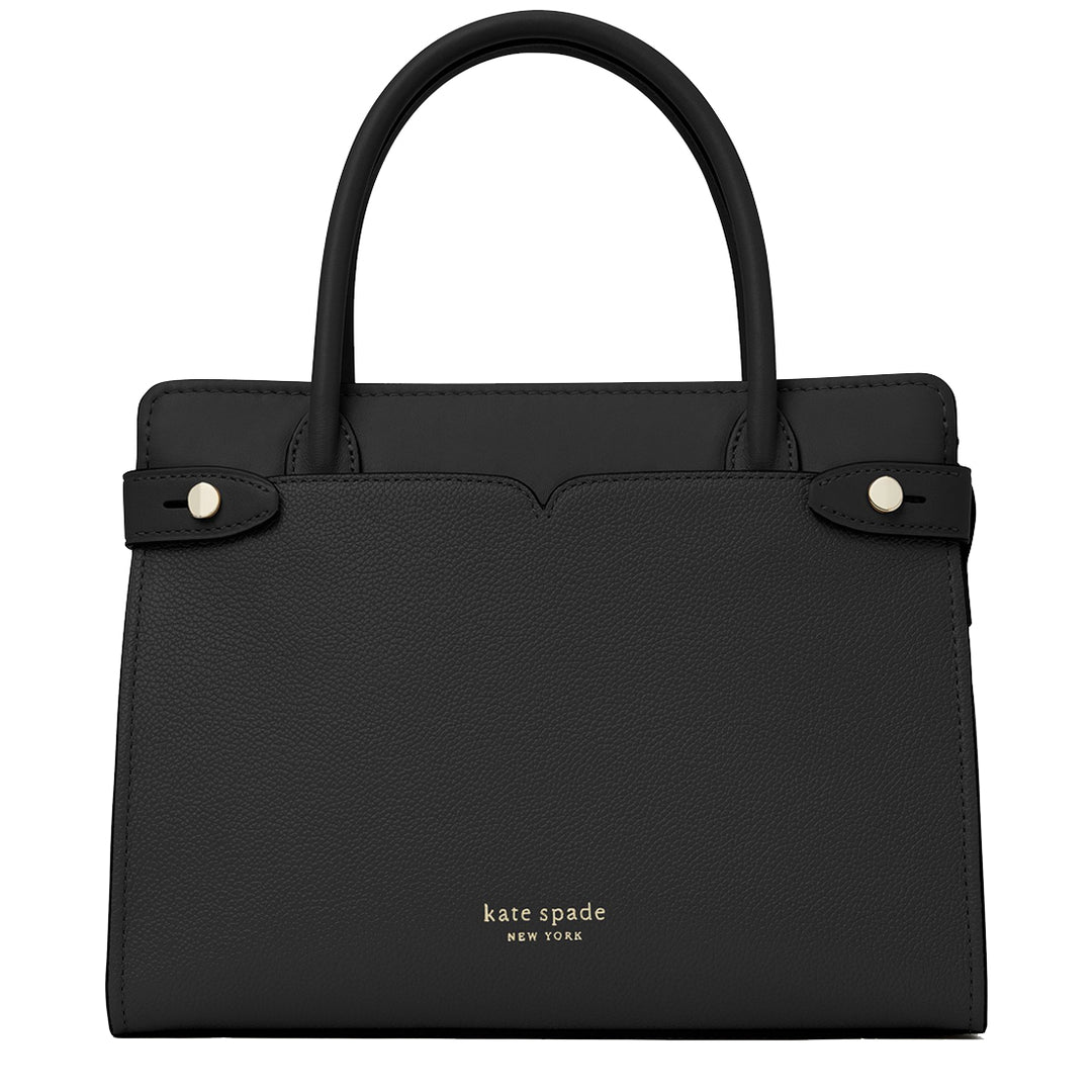 kate spade ブラック ビジネスバッグ Kate Spade Classic Medium Satchel Bag in Black k5533 – PinkOrchard.com
