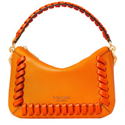 Kate Spade Crush Whipstitched Medium Crossbody Bag in Orange Zinnia k8804
