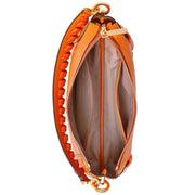Kate Spade Crush Whipstitched Medium Crossbody Bag in Orange Zinnia k8804