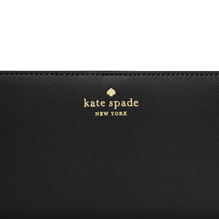 Kate Spade Dana Large Slim Bifold Wallet in Black k6011