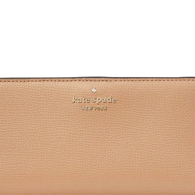 Kate Spade Darcy Large Slim Bifold Wallet in Light Fawn wlr00545