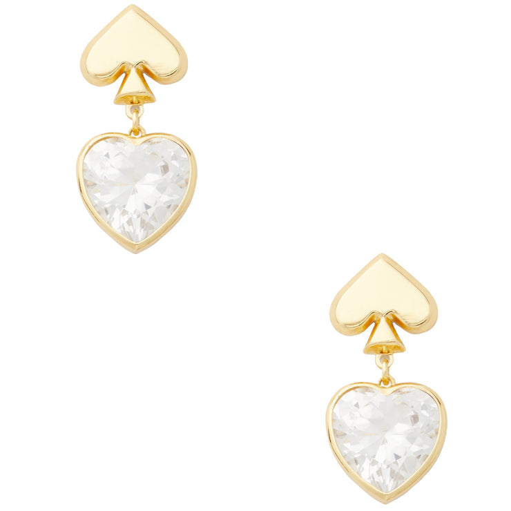 Kate Spade Everyday Spade Drop Studs Earrings