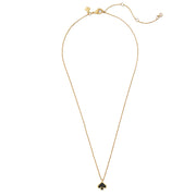 Kate Spade Everyday Spade Enamel Mini Pendant Necklace in Black o0ru3073
