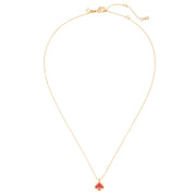 Buy Kate Spade Everyday Spade Enamel Mini Pendant Necklace in Pink o0ru3073 Online in Singapore | PinkOrchard.com