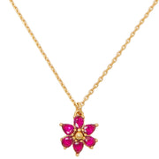 Kate Spade First Bloom Mini Pendant Necklace in Pink k6915