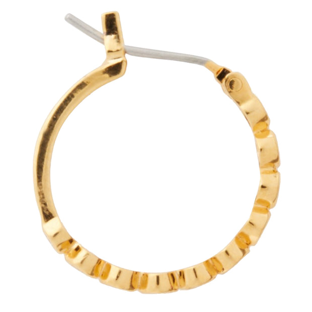 Buy Kate Spade Full Circle Huggies Earrings in Clear/ Gold o0ru2767 Online in Singapore | PinkOrchard.com