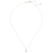 Buy Kate Spade Gleaming Gardenia Flower Mini Pendant Necklace in Clear/ Silver o0r00178 Online in Singapore | PinkOrchard.com