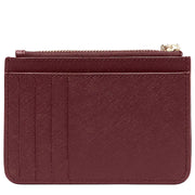 Kate Spade Laurel Way Bitsy Card Holder in Deep Berry wlru6059