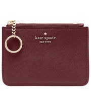 Kate Spade Laurel Way Bitsy Card Holder in Deep Berry wlru6059