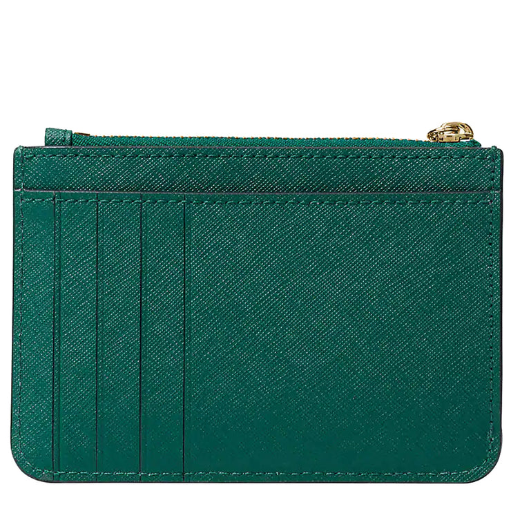 Kate Spade Laurel Way Bitsy Card Holder in Deep Jade wlru6059
