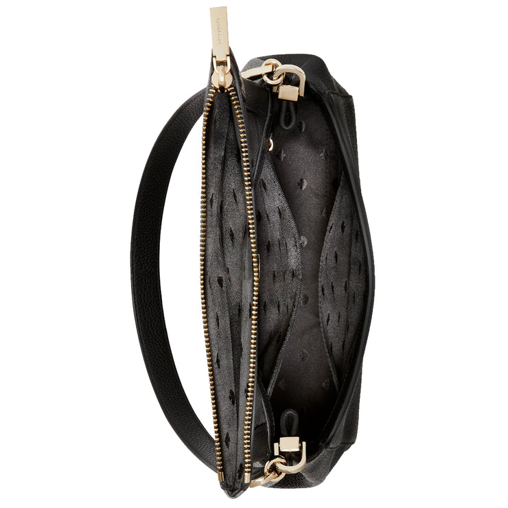 Kate Spade Leila Medium Flap Shoulder Bag in Black k6029