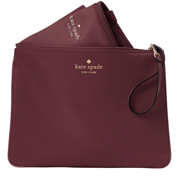 Kate Spade Mel Packable Tote Bag in Deep Berry wkr00625