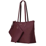 Kate Spade Mel Packable Tote Bag in Deep Berry wkr00625